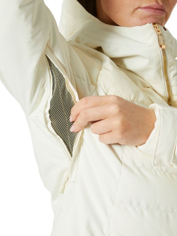 Kurtka Narciarska Helly Hansen W Imperial Puffy Jacket Beżowa