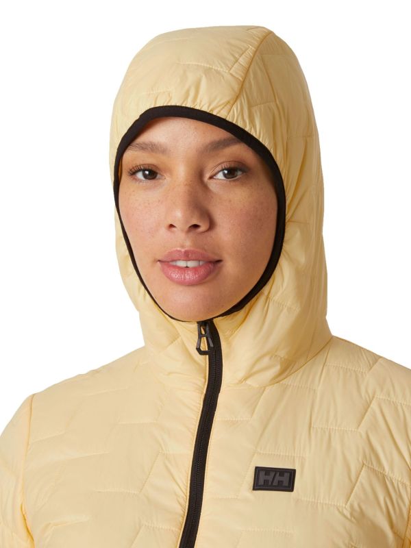 Kurtka Helly Hansen W Lifaloft Hooded Ins Jacket Żółta