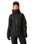 Kurtka Narciarska Helly Hansen W Powderqueen 3.0 Jacket Czarna
