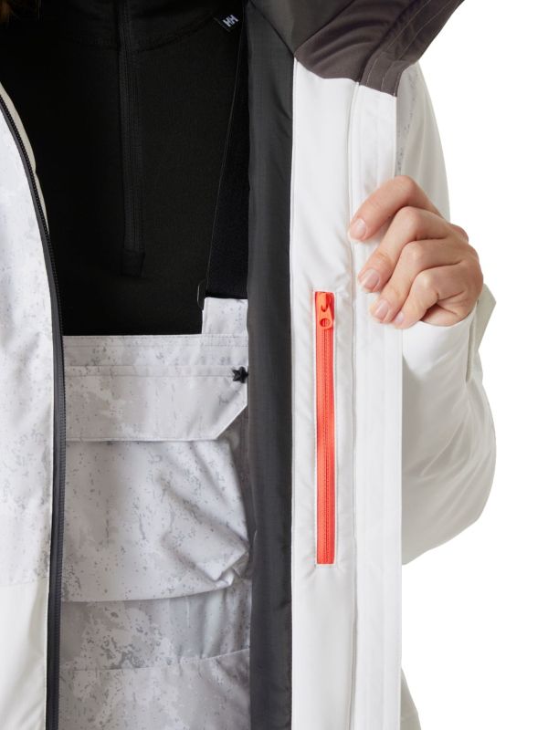 Kurtka Narciarska Helly Hansen W Powchaser 2.0 Jacket Szara