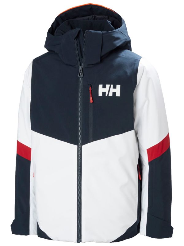 Kurtka Narciarska Helly Hansen Jr Elevate Jacket Granatowa