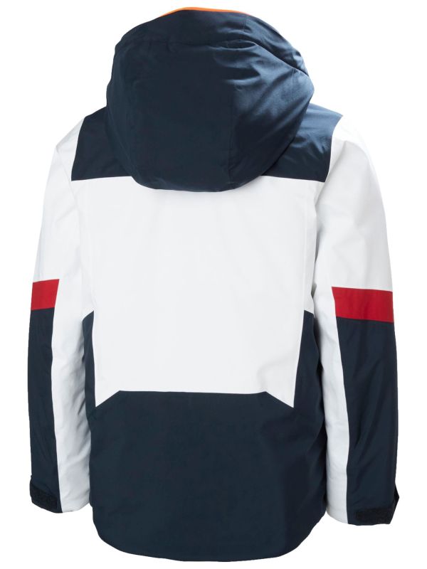 Kurtka Narciarska Helly Hansen Jr Elevate Jacket Granatowa