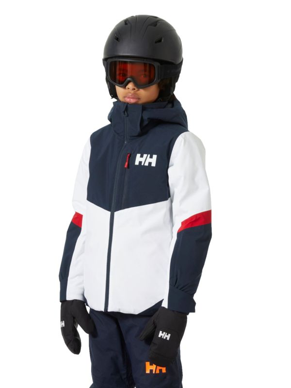 Kurtka Narciarska Helly Hansen Jr Elevate Jacket Granatowa