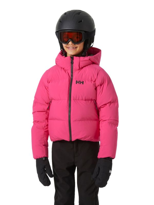 Kurtka Narciarska Helly Hansen Jr Nora Short Puffy Jacket Różowa