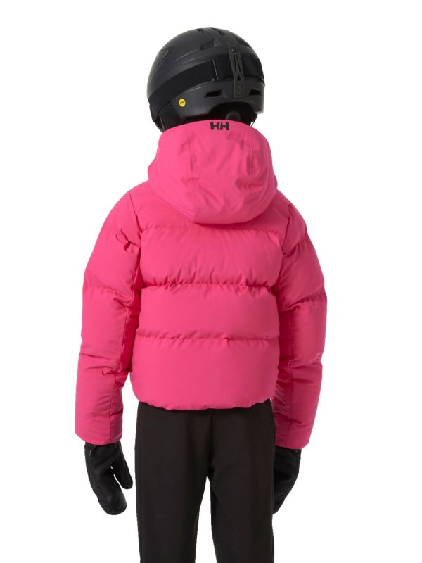 Kurtka Narciarska Helly Hansen Jr Nora Short Puffy Jacket Różowa