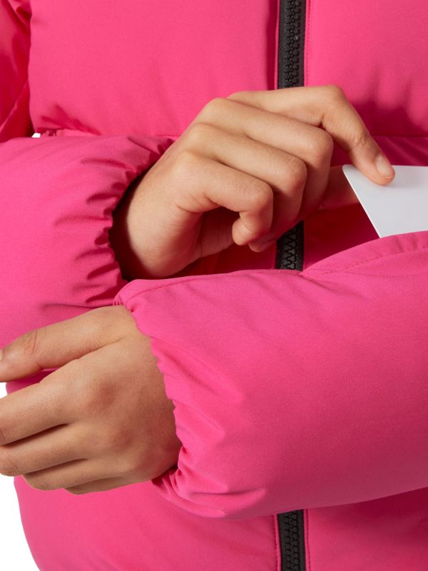 Kurtka Narciarska Helly Hansen Jr Nora Short Puffy Jacket Różowa