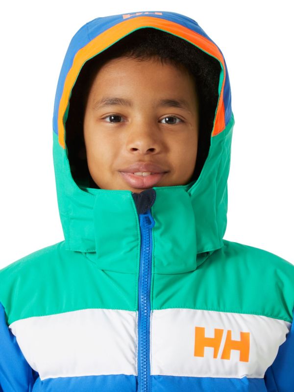 Kurtka Narciarska Helly Hansen Jr Cyclone Jacket Niebieska