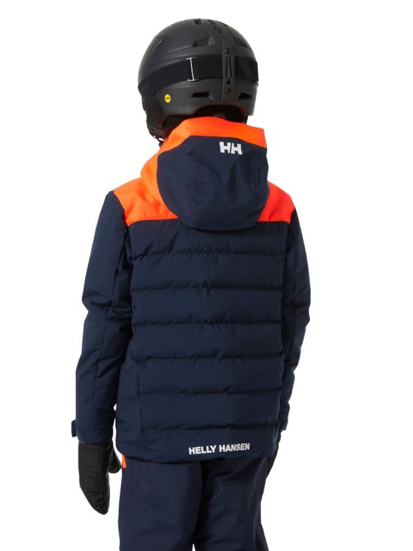 Kurtka Narciarska Helly Hansen Jr Cyclone Jacket Granatowa