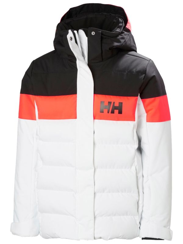 Kurtka Narciarska Helly Hansen Jr Diamond Jacket Biała