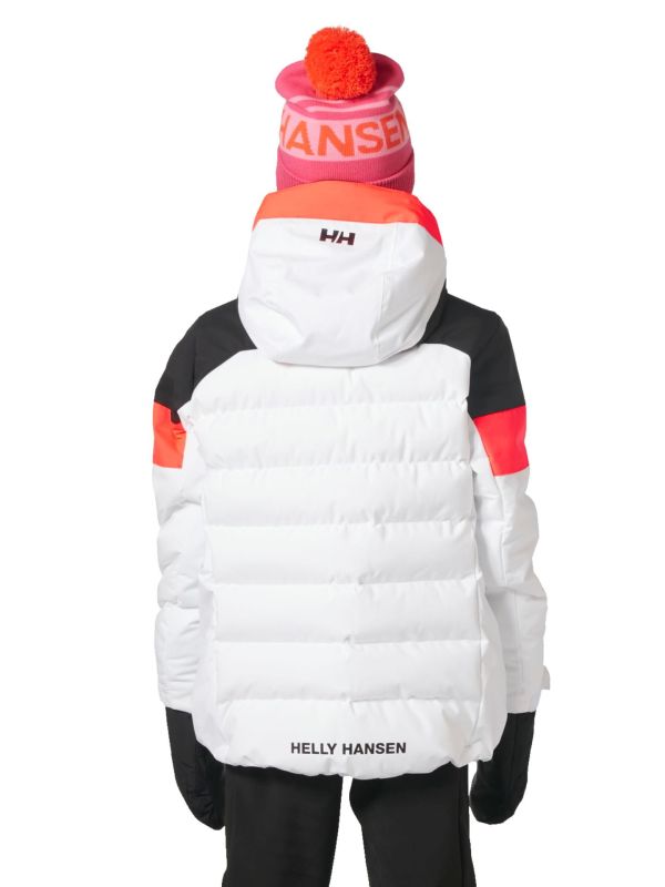 Kurtka Narciarska Helly Hansen Jr Diamond Jacket Biała