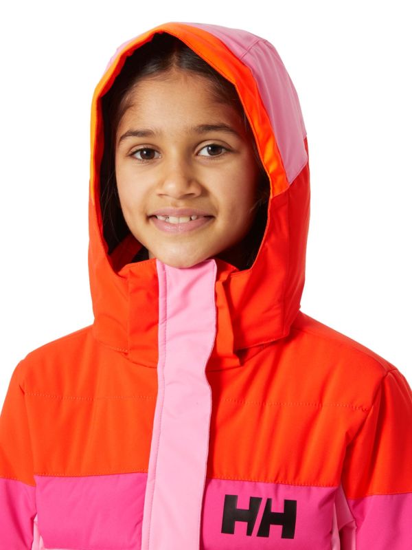Kurtka Narciarska Helly Hansen Jr Diamond Jacket Różowa