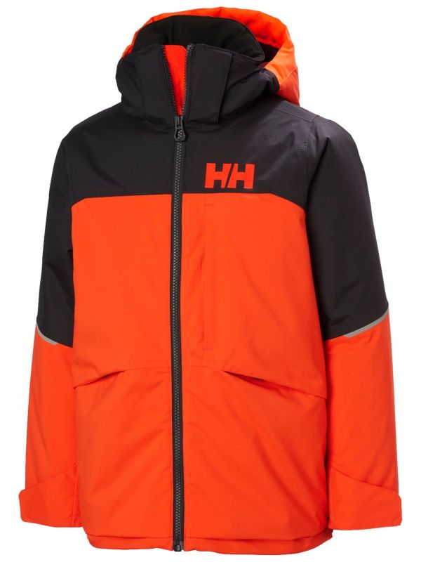 Kurtka Narciarska Helly Hansen Jr Summit Jacket Pomarańczowa