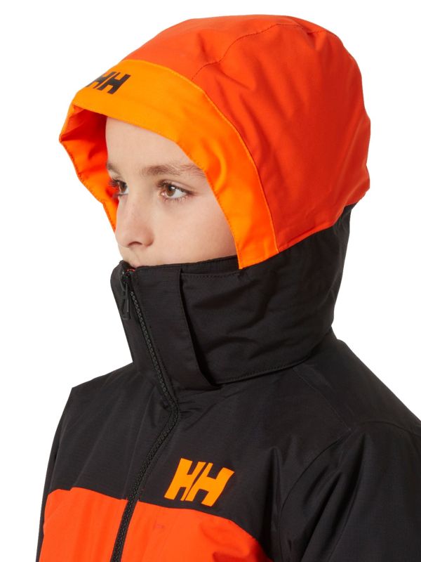 Kurtka Narciarska Helly Hansen Jr Summit Jacket Pomarańczowa