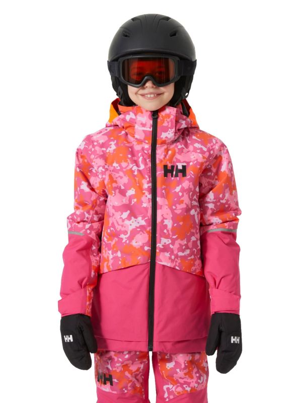 Kurtka Narciarska Helly Hansen Jr Stellar Jacket Różowa