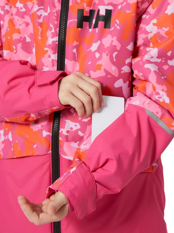 Kurtka Narciarska Helly Hansen Jr Stellar Jacket Różowa