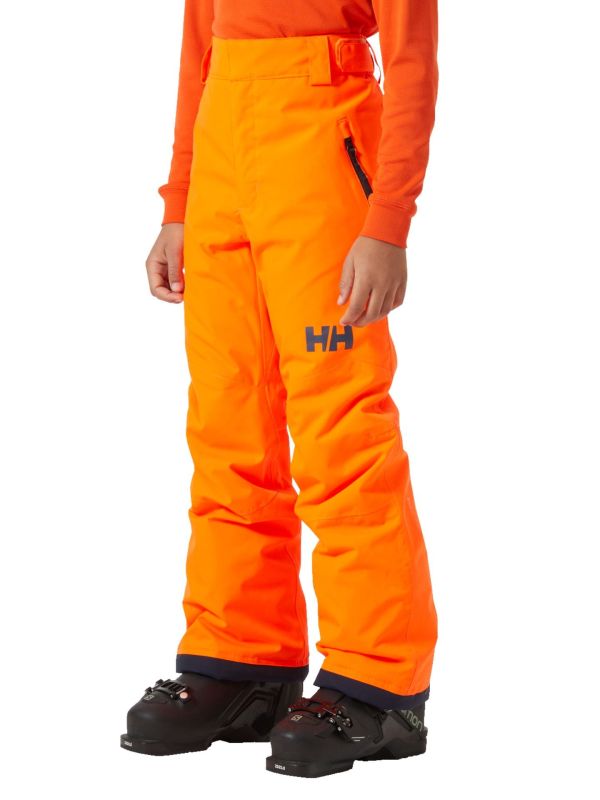 Spodnie Narciarskie Helly Hansen Jr Legendary Pant Pomarańczowe