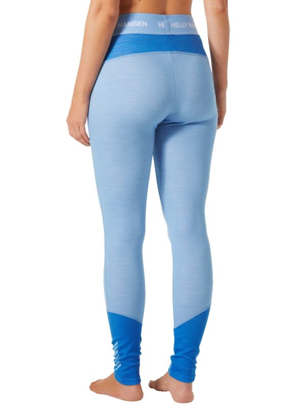 Spodnie Termoaktywne Helly Hansen W Lifa Merino Midweight Pant Niebieskie