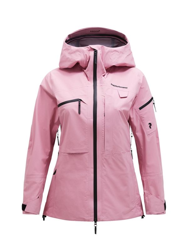 Kurtka Peak Performance damska Alpine Gore-Tex Jacket różowa