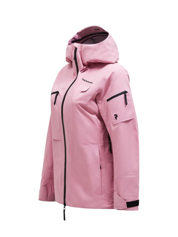 Kurtka Peak Performance damska Alpine Gore-Tex Jacket różowa