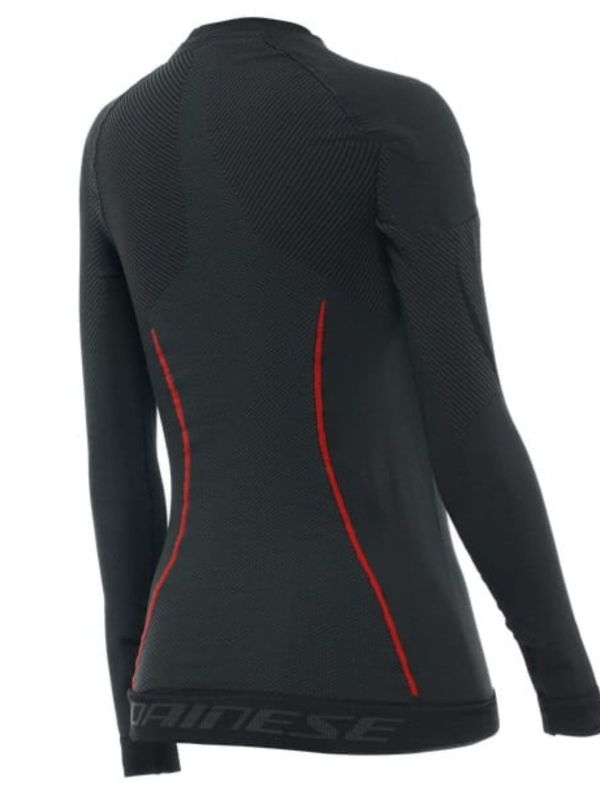 Koszulka Termoaktywna Dainese damska Thermo Ls Wmn czarno-czerwona