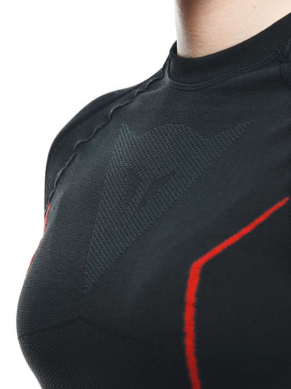 Koszulka Termoaktywna Dainese damska Thermo Ls Wmn czarno-czerwona