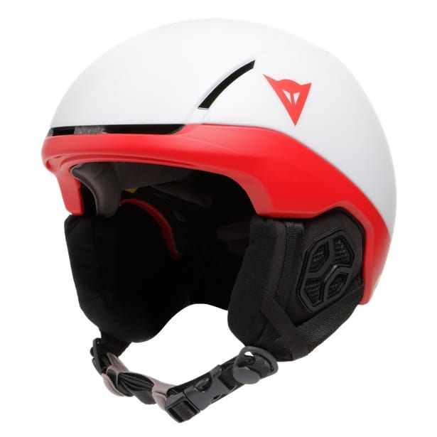 Kask narciarskie Dainese Elemento Mips biało-czerwony