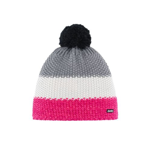 Czapka Eisbar Star Pompon MÜ pink melange