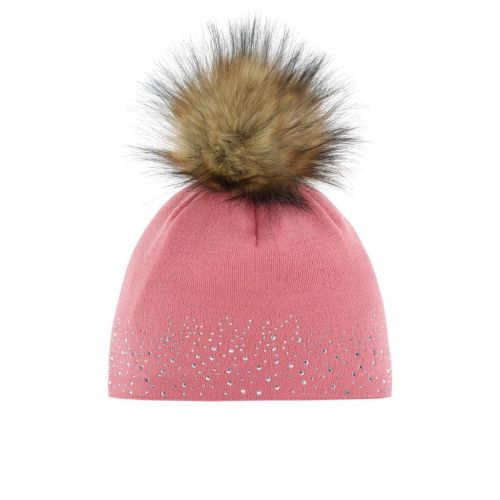 Czapka Eisbar Nalin Lux Crystal MÜ Różowa