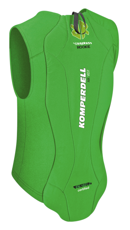 Juniorska kamizelka sportowa komperdell zielona2.png