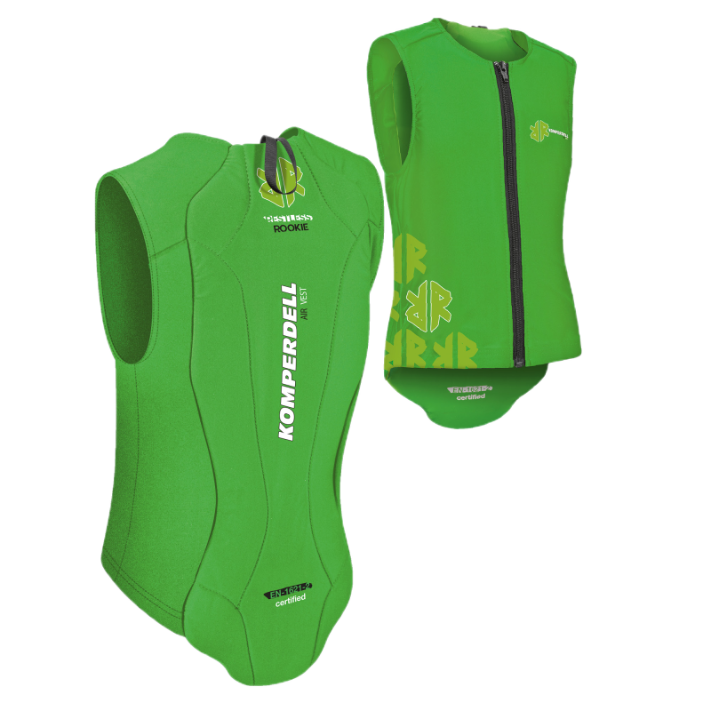 Juniorska kamizelka sportowa komperdell zielona3.png