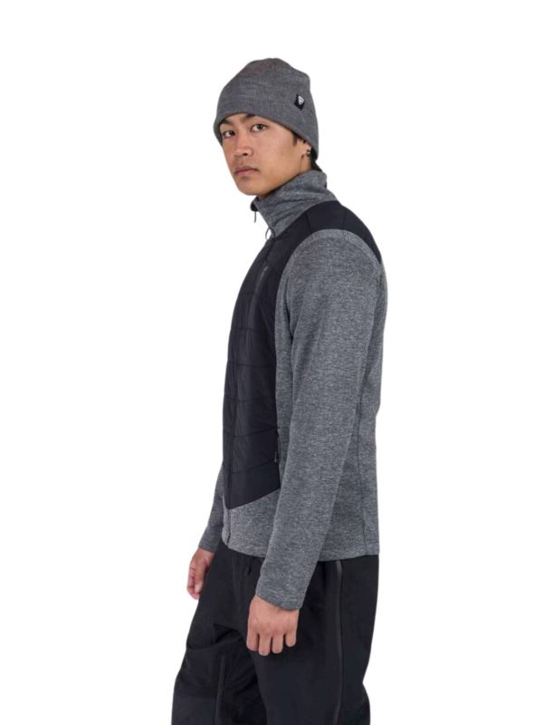 Bluza Rossignol męska Classique Hybrid Clim FZ szara3.jpg