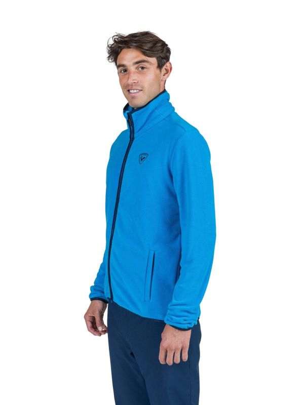 Bluza Rossignol męska Strawpile Fleece FZ niebieska3.jpg