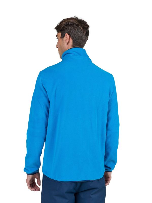 Bluza Rossignol męska Strawpile Fleece FZ niebieska4.jpg