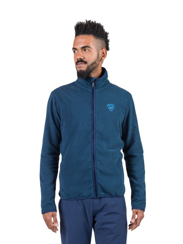 Bluza Rossignol męska Strawpile Fleece FZ granatowa1.jpg