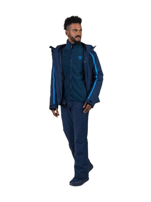Bluza Rossignol męska Strawpile Fleece FZ granatowa2.jpg
