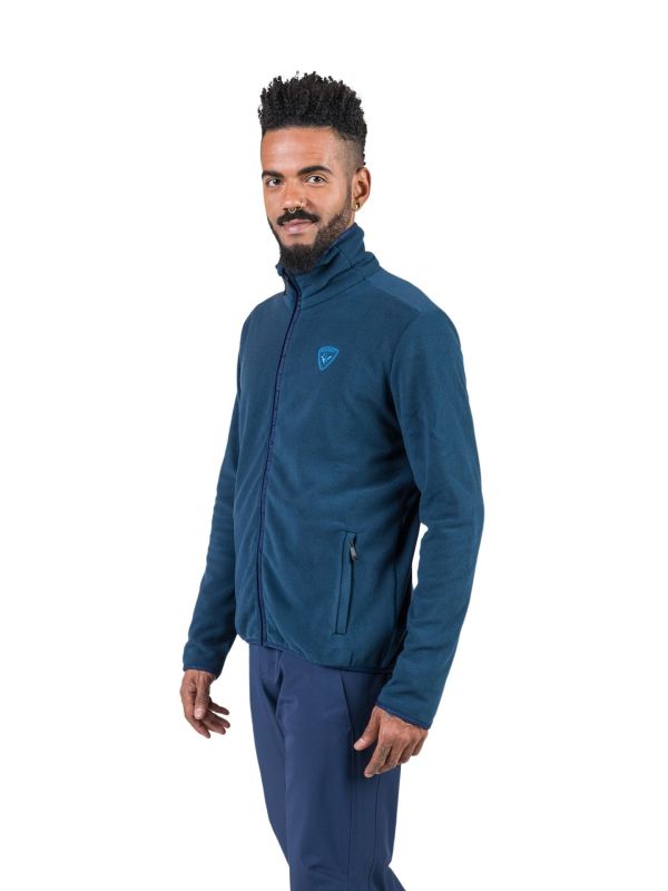 Bluza Rossignol męska Strawpile Fleece FZ granatowa3.jpg