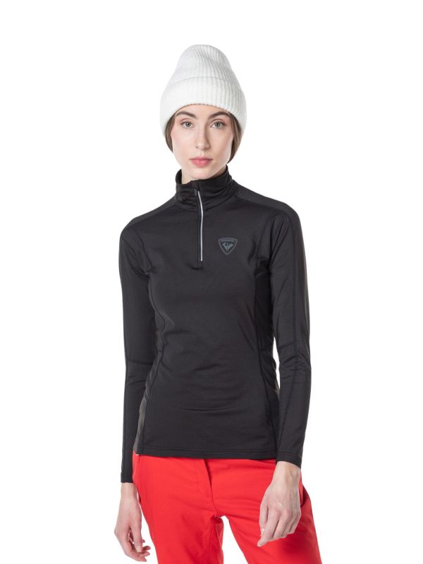 Koszulka termoaktywna Rossignol W Classique 12 Zip czarna1.jpg