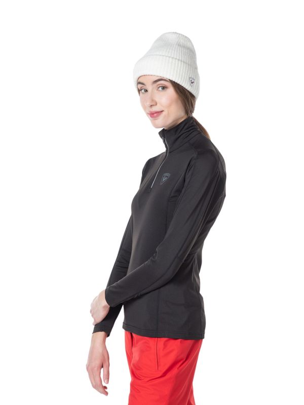Koszulka termoaktywna Rossignol W Classique 12 Zip czarna3.jpg