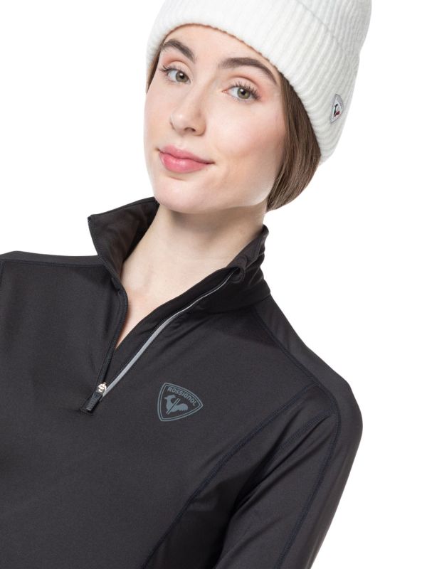 Koszulka termoaktywna Rossignol W Classique 12 Zip czarna5.jpg