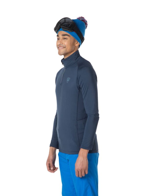 Koszulka termoaktywna Rossignol Classique Zip granatowa3.jpg