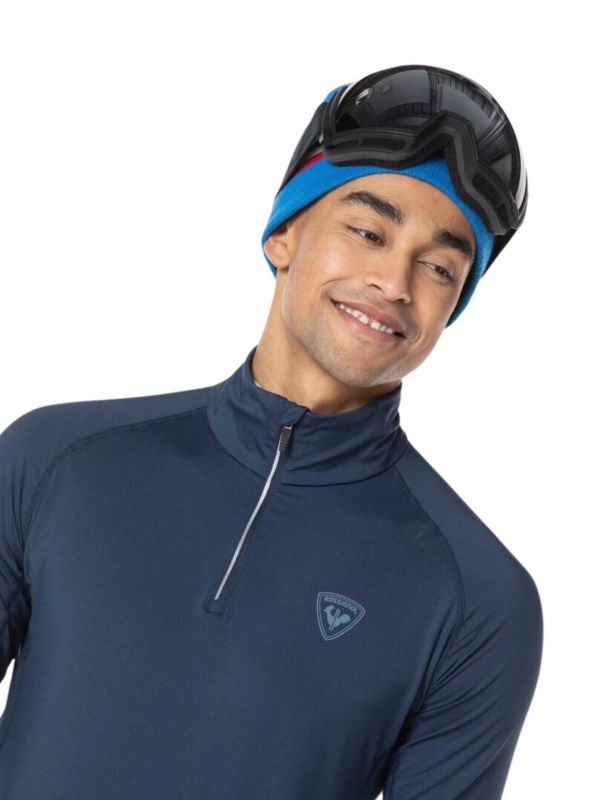 Koszulka termoaktywna Rossignol Classique Zip granatowa5.jpg