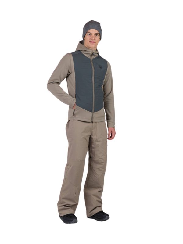 Bluza Rossignol męska Classique Hybrid Clim brązowa2.jpg