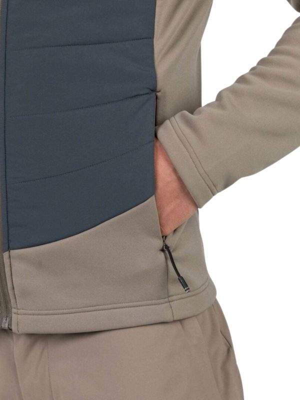 Bluza Rossignol męska Classique Hybrid Clim brązowa5.jpg