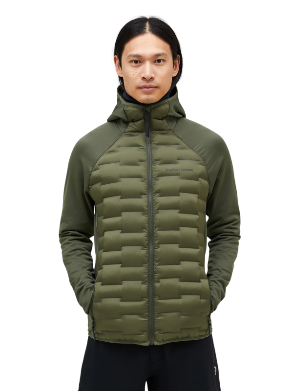 Kurtka Peak Performance męska M Argon Hybrid Hood zielona1.png