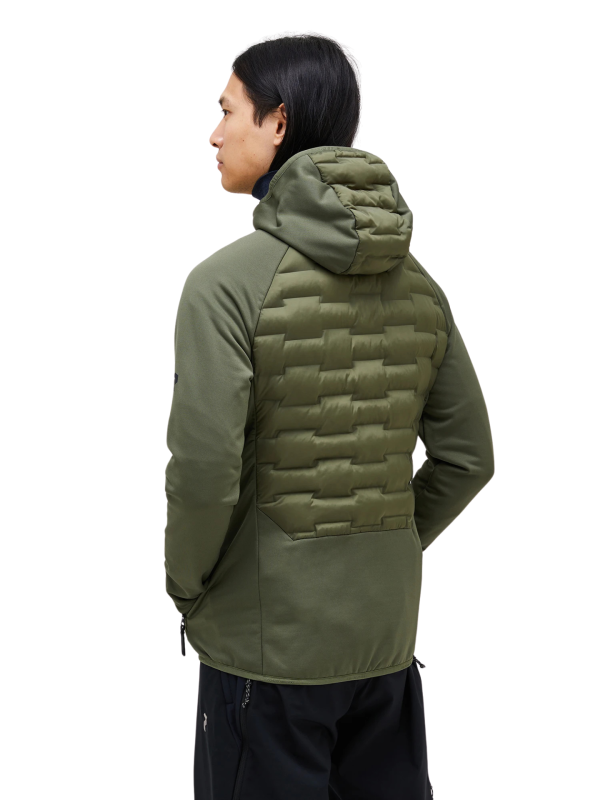 Kurtka Peak Performance męska M Argon Hybrid Hood zielona4.png