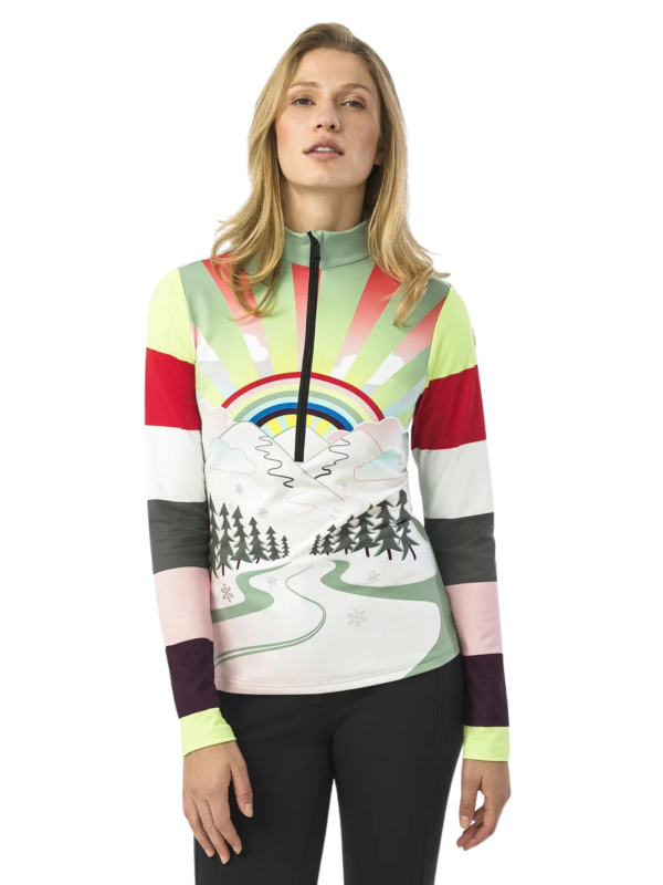 Bluza damska Head Rebels Flash Midlayer kolorowa 3.png