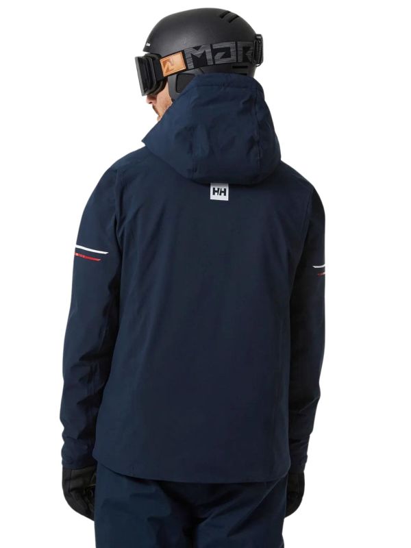 Kurtka Narciarska Helly Hansen Swift Team Jacket Granatowa4.jpg