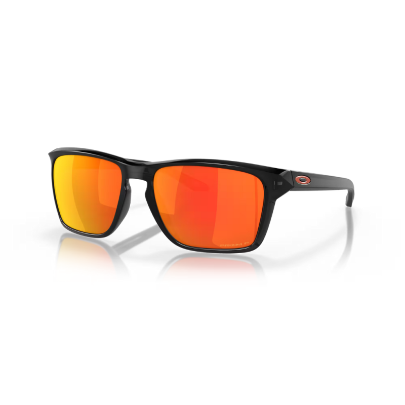 Okulary przeciwsłoneczne Oakley Sylas polaryzacyjne pomarańczowe