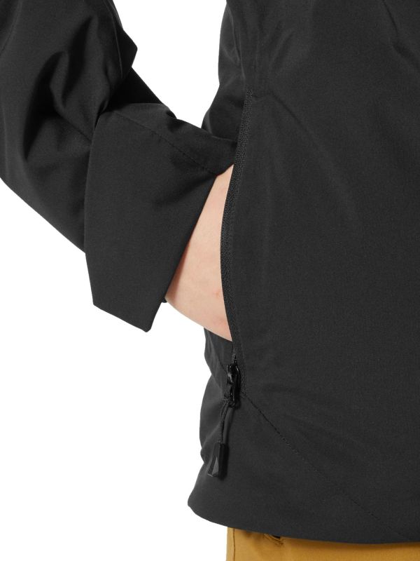 Kurtka Narciarska Helly Hansen Jr Elevate Jacket Czarna