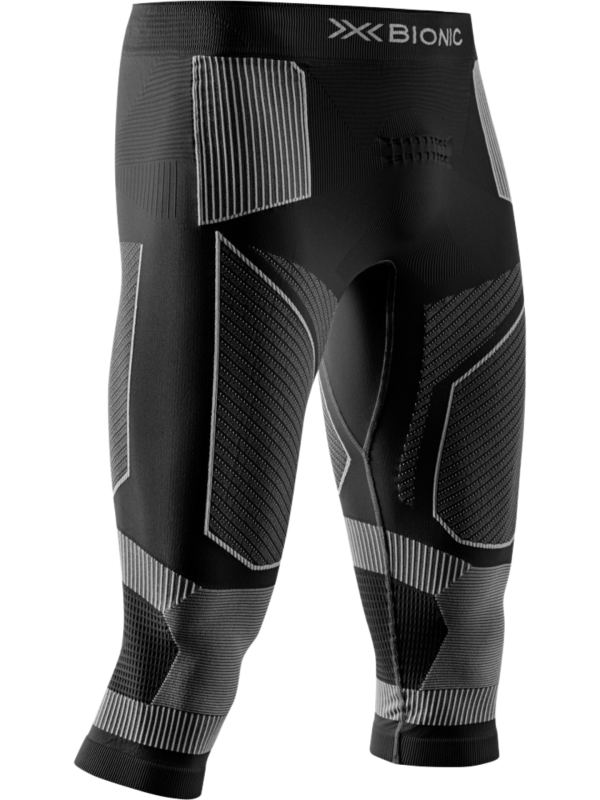 Legginsy termoaktywne męskie 3/4 X-Bionic Energy Accumulator Light czarno-szare